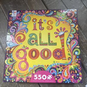 It's All Good  550 pc Jigsaw puzzle 18" x 24" Poster Complete CEACO USA